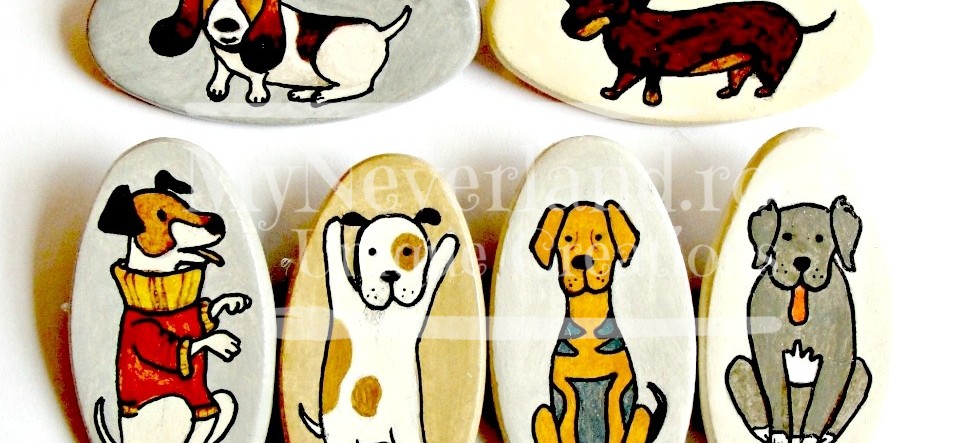 Brose ceramica "Nasty Dogs"